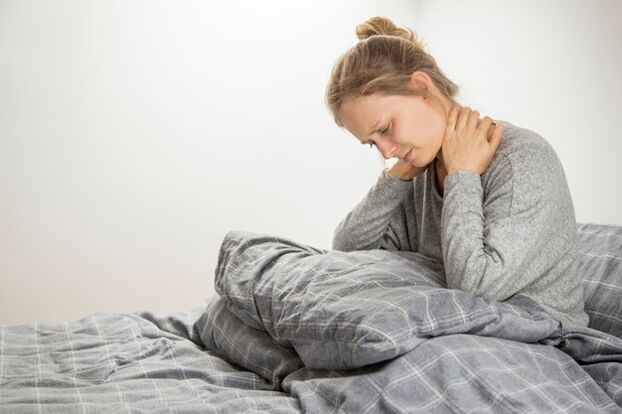 Bolest krku s cervikální osteochondózou